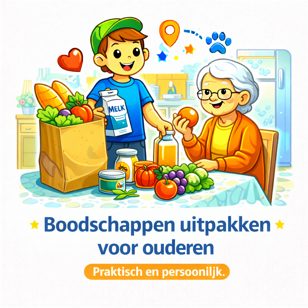 Boodschappen uitpakken