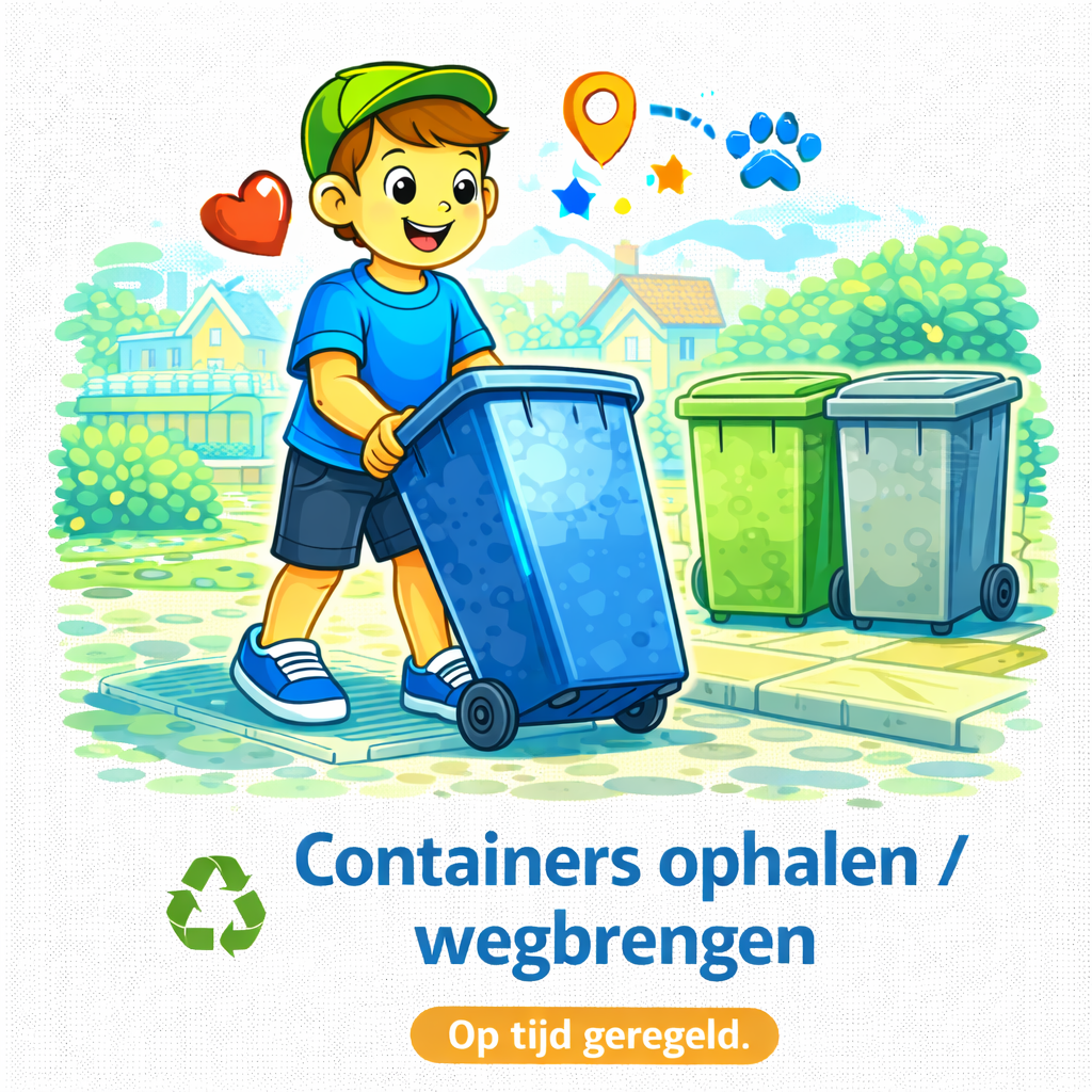 Container wegbrengen