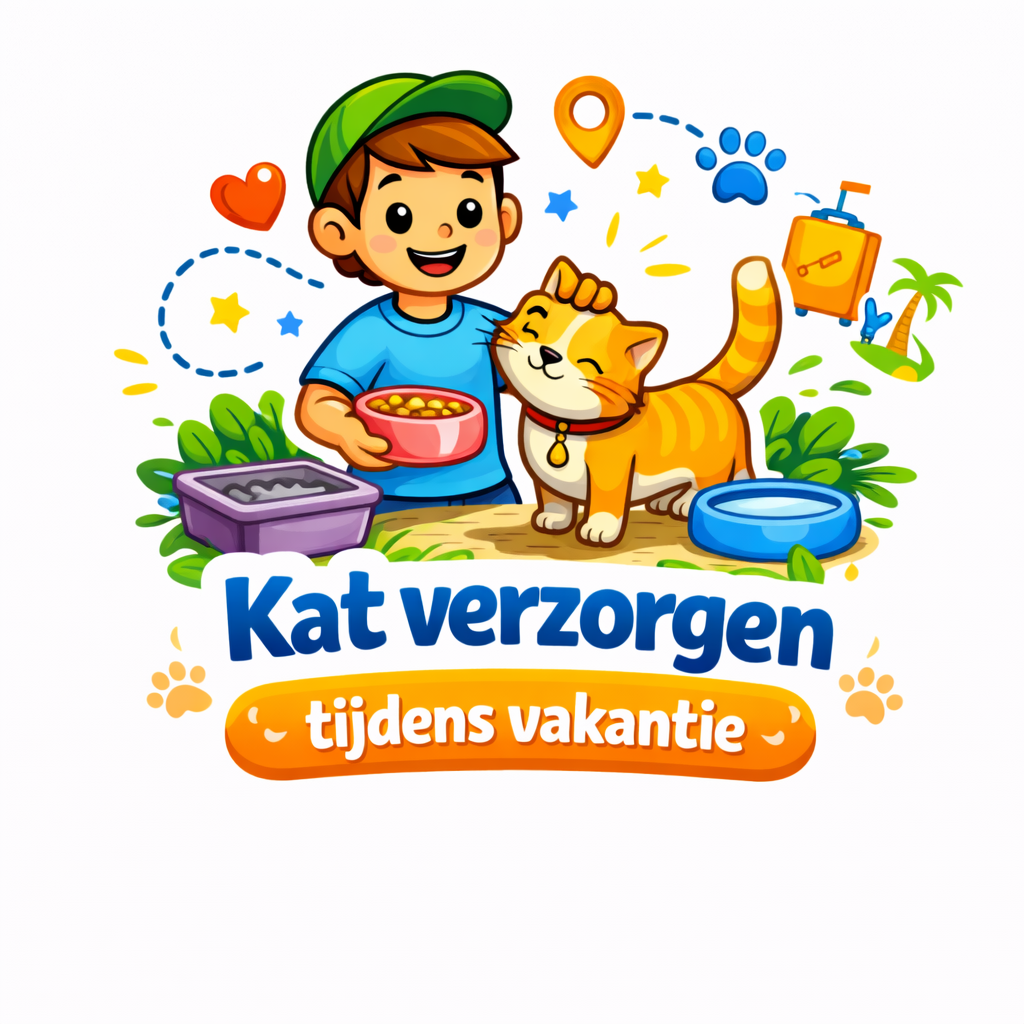 Kat verzorgen tijdens vakantie