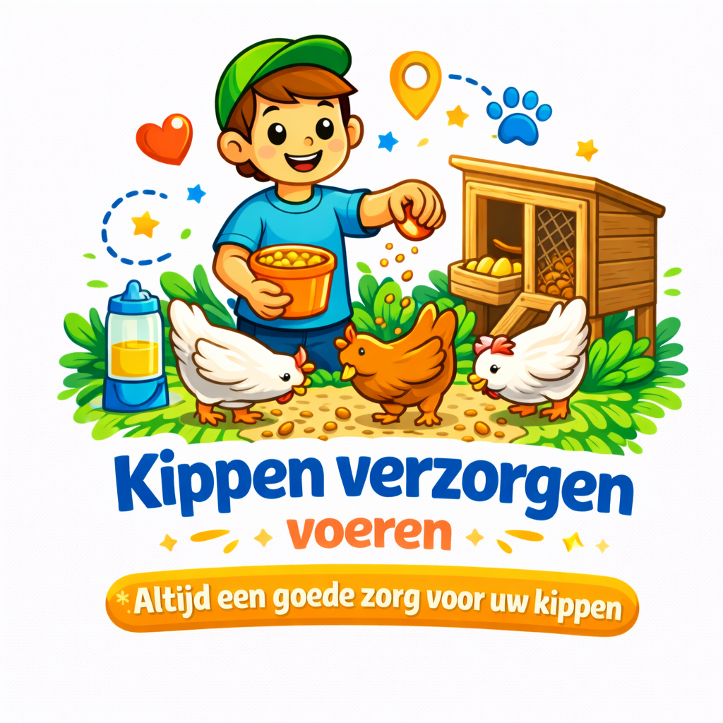 Kippen verzorgen