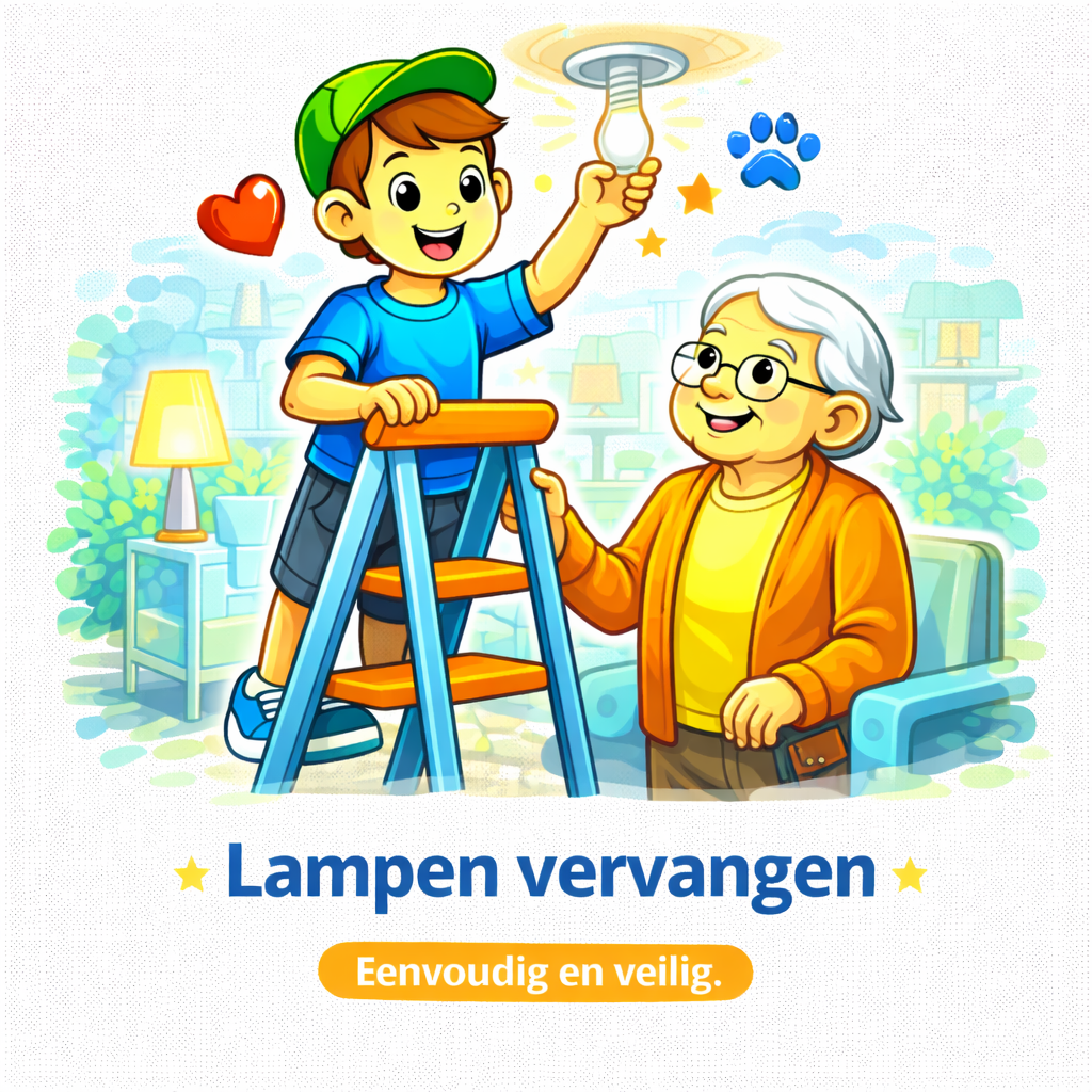 Lampen vervangen
