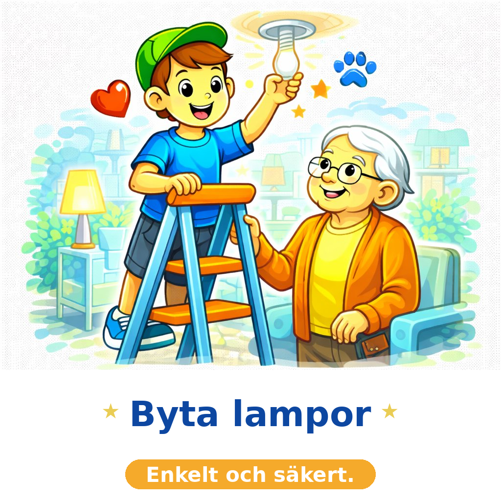 Byta lampor