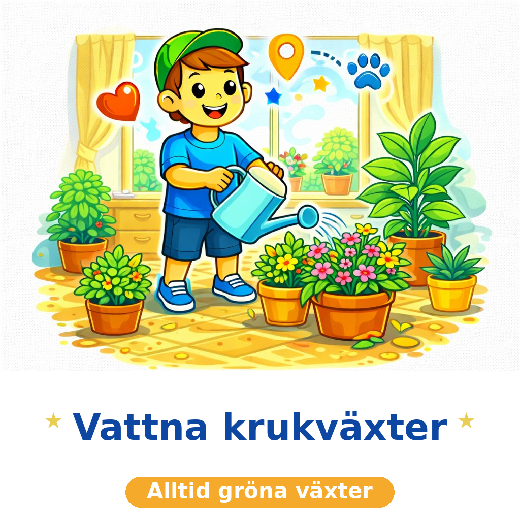 Väta växter inomhus