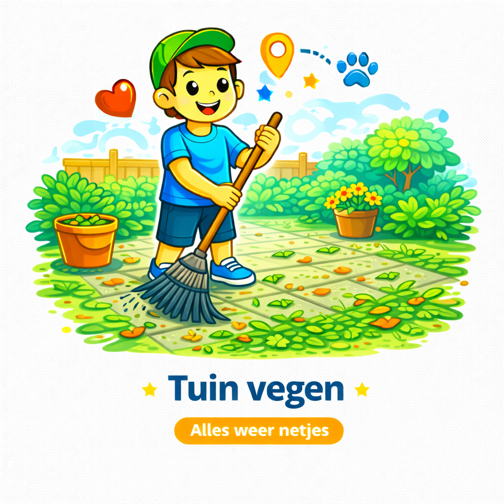 Tuin vegen